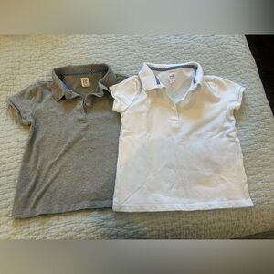 Gap kids polo shirts, set of two. Size S.
